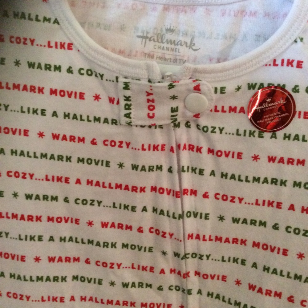 NWT HALLMARK FOOTED SLEEPER - Picture 3 of 4